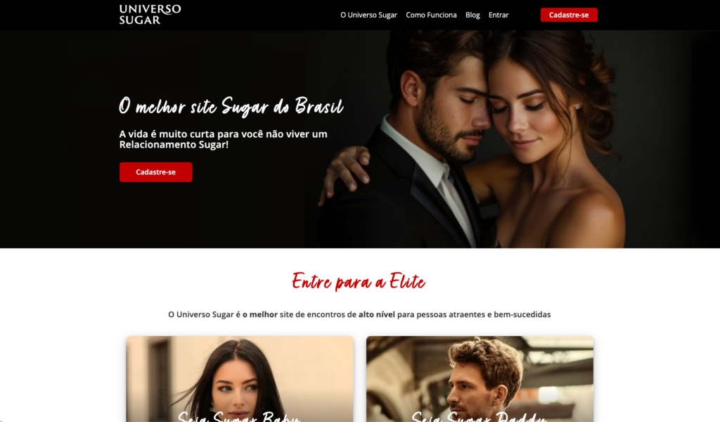 Site e Aplicativo Universo Sugar